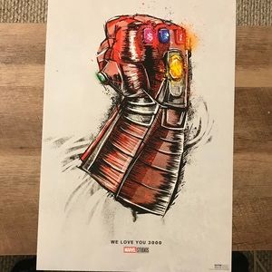 Avengers Endgame Poster AUTHENTIC